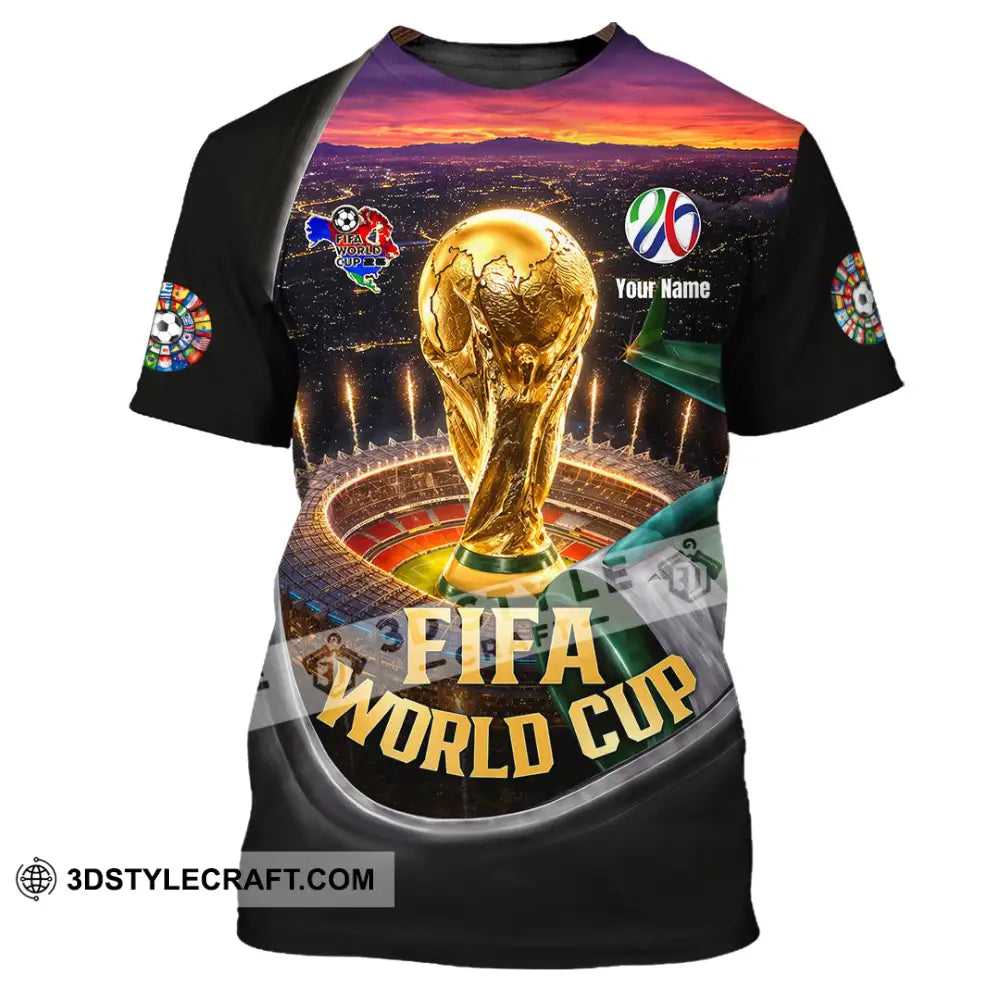 Unisex Shirt - Custom World Cup 2026 3D Shirt - T-Shirt / S - T-shirt