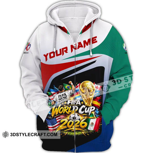 Unisex Shirt - Custom World Cup 2026 3D Shirt style option 3