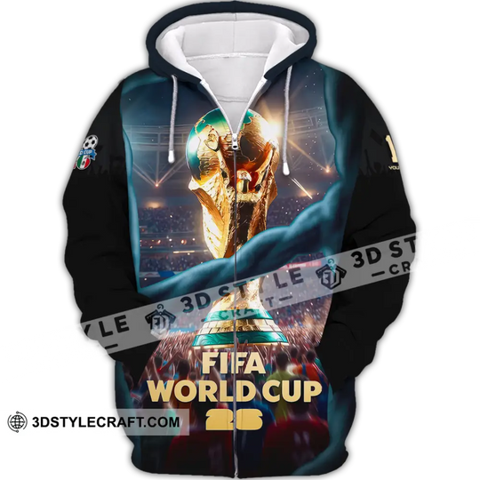 Unisex Shirt - Custom World Cup 2026 3D Shirt style option 3