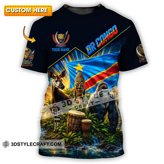 Unisex Shirt - Custom World Cup 2026 Dr Congo Shirt style option 1