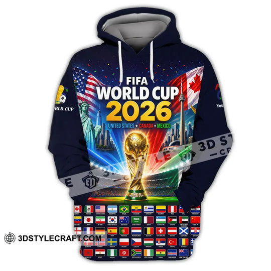 Unisex Shirt - Custom World Cup 2026 Shirt style option 2