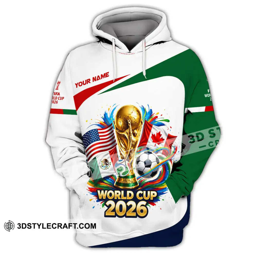 Unisex Shirt - Custom World Cup 2026 Shirt - Hoodie / S - T-shirt