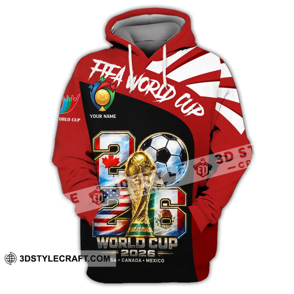 Unisex Shirt - Custom World Cup 2026 Shirt - Hoodie / S - T-shirt