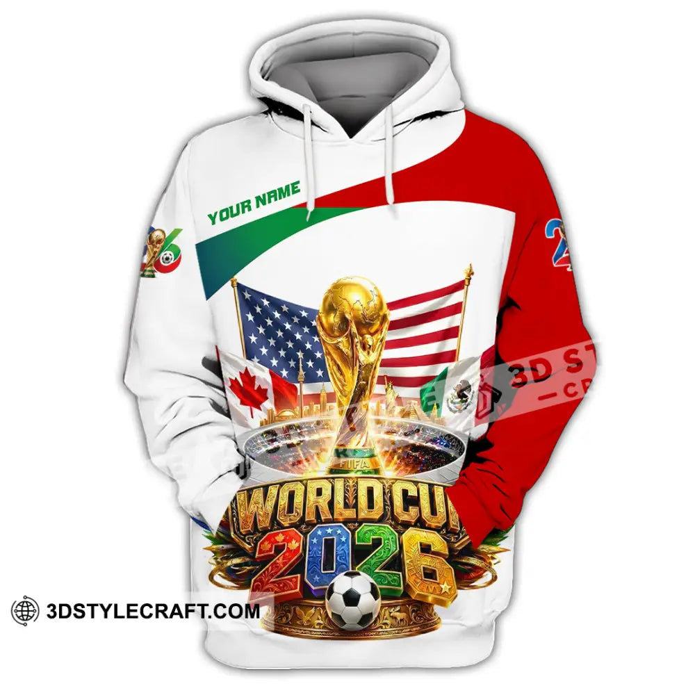 Unisex Shirt - Custom World Cup 2026 Shirt - Hoodie / S - T-shirt