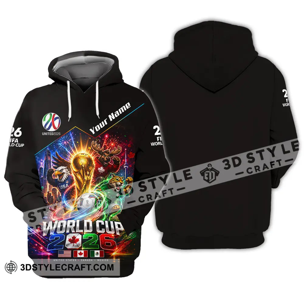 Unisex Shirt - Custom World Cup 2026 Shirt - Hoodie / S - T-shirt