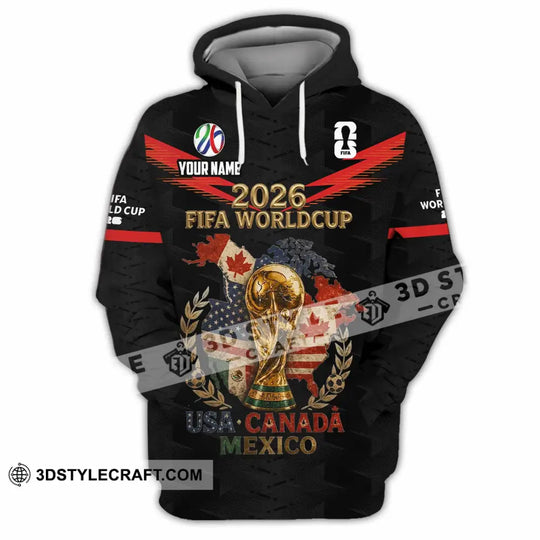Unisex Shirt - Custom World Cup 2026 Shirt style option 3