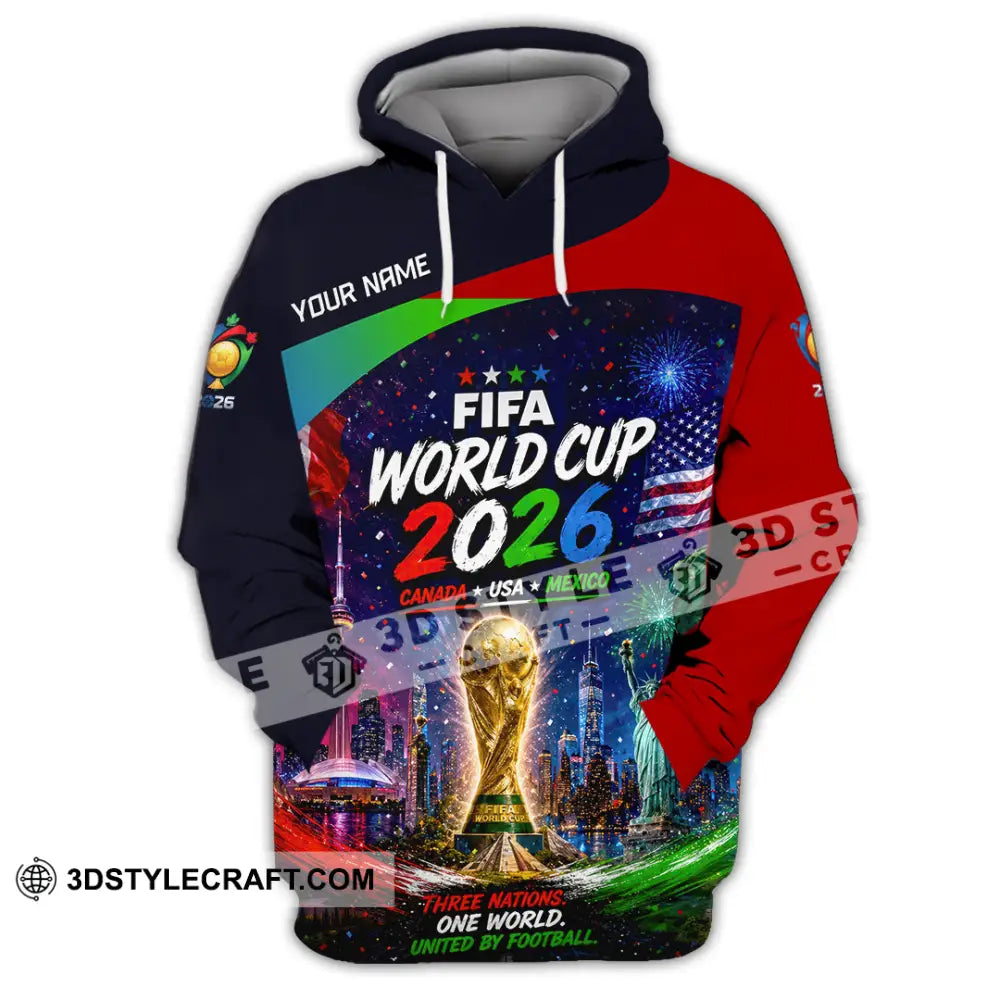 Unisex Shirt - Custom World Cup 2026 Shirt - Hoodie / S - T-shirt