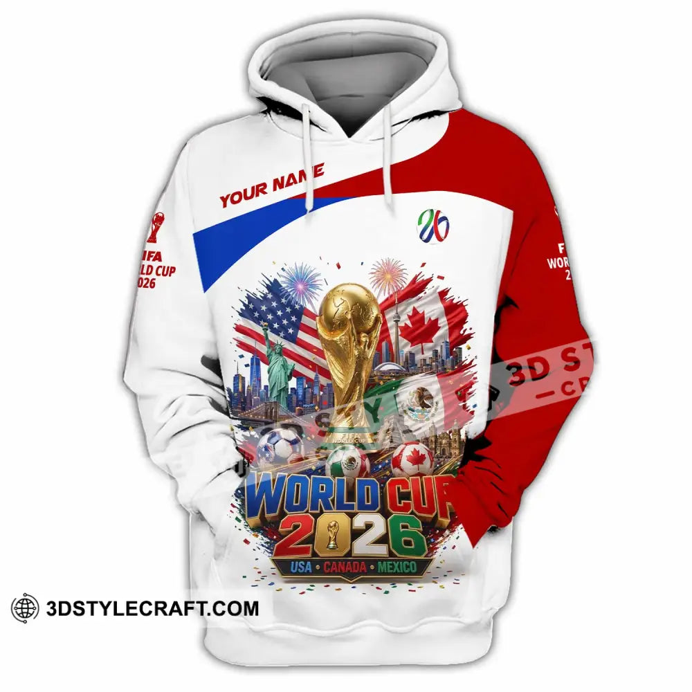 Unisex Shirt - Custom World Cup 2026 Shirt - Hoodie / S - T-shirt
