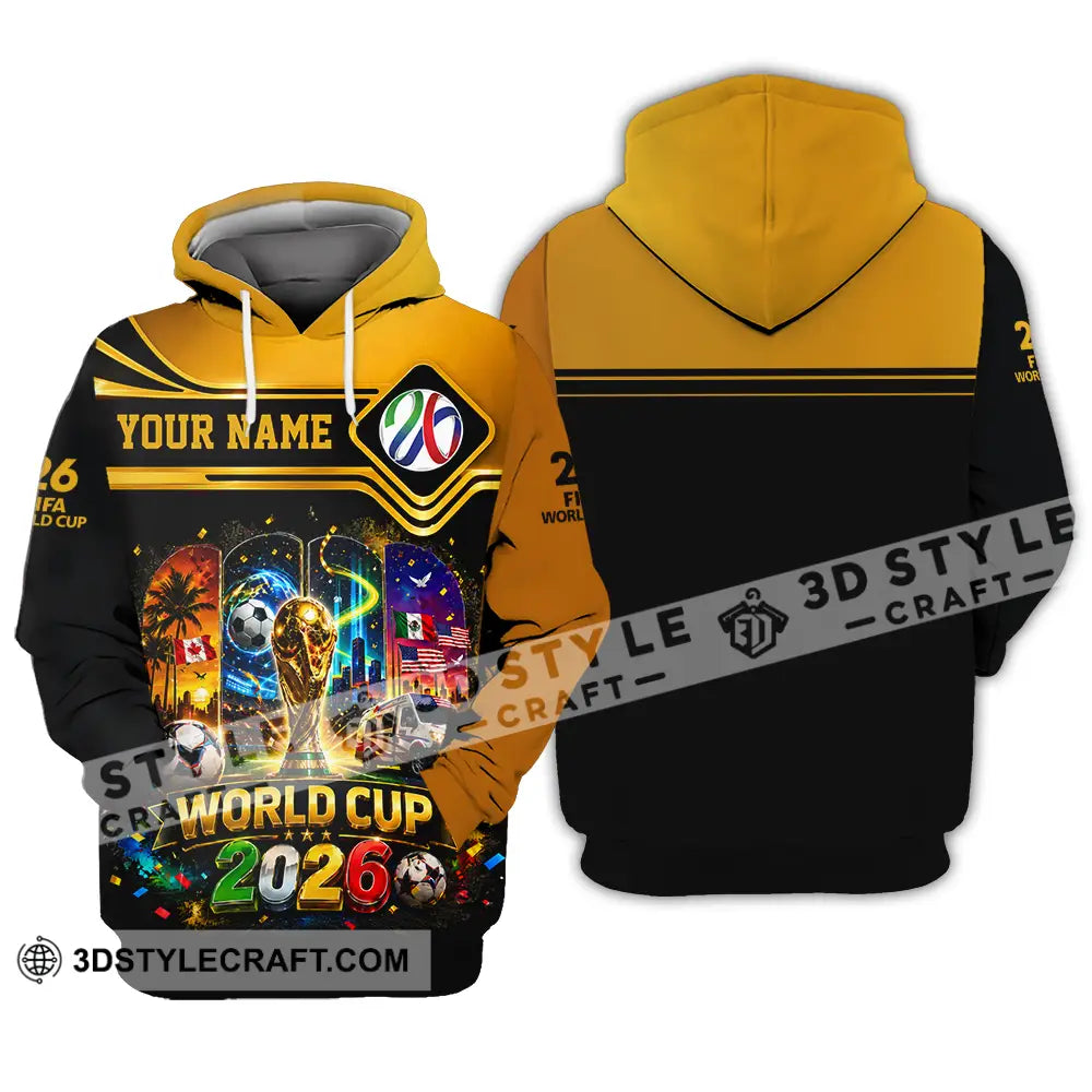 Unisex Shirt - Custom World Cup 2026 Shirt - Hoodie / S - T-shirt