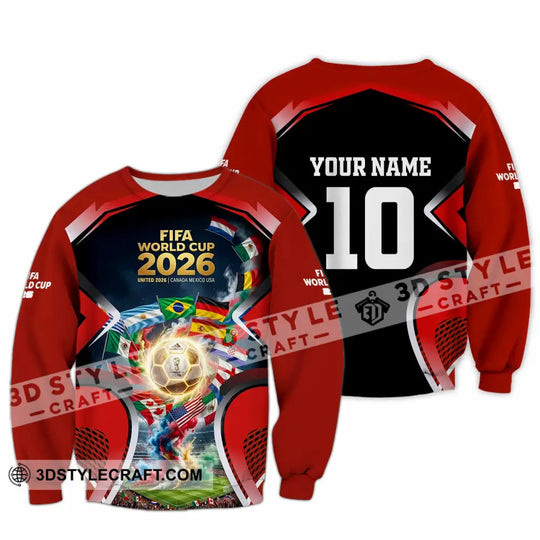 Unisex Shirt - Custom World Cup 2026 Shirt style option 3