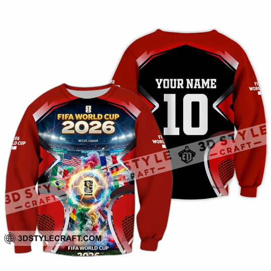 Unisex Shirt - Custom World Cup 2026 Shirt style option 3