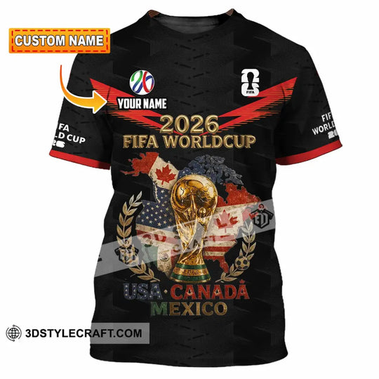 Unisex Shirt - Custom World Cup 2026 Shirt style option 1
