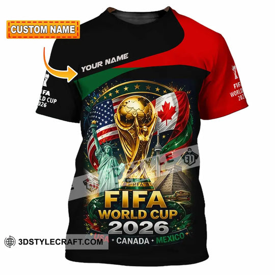 Unisex Shirt - Custom World Cup 2026 Shirt style option 1