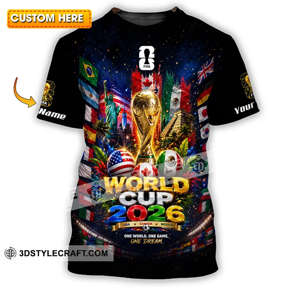 Unisex Shirt - Custom World Cup 2026 Shirt - T-shirt