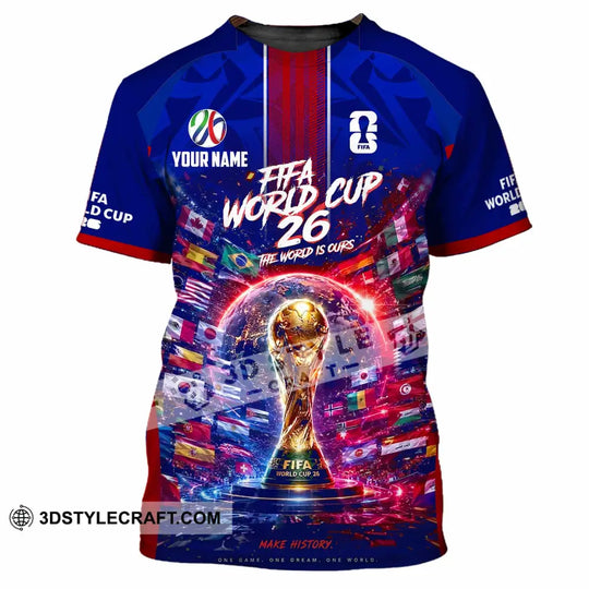 Unisex Shirt - Custom World Cup 2026 Shirt style option 4