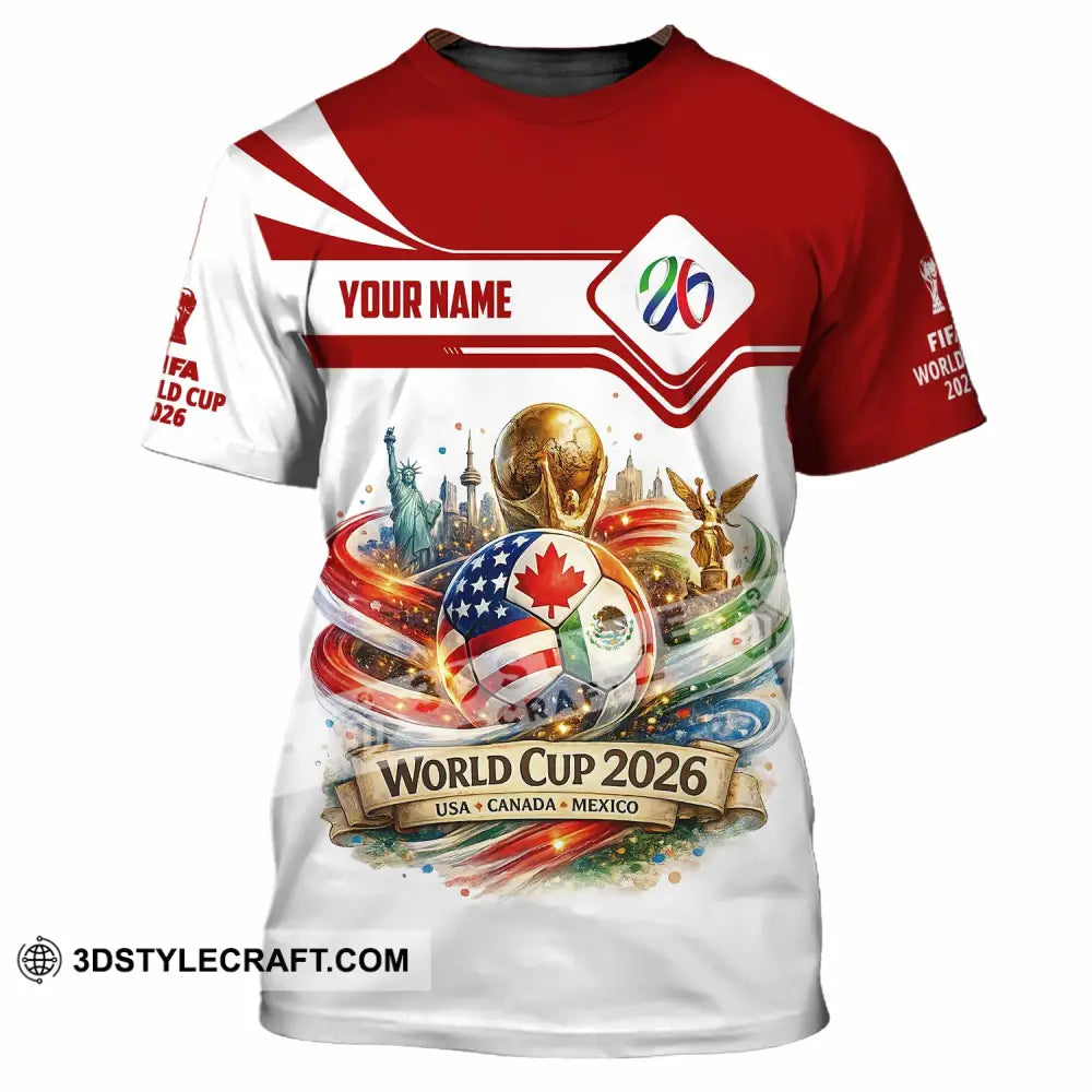 Unisex Shirt - Custom World Cup 2026 Shirt - T-Shirt / S - T-shirt