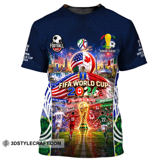 Unisex Shirt - Custom World Cup 2026 Shirt style option 2