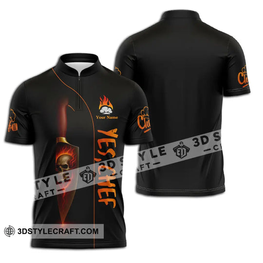 Unisex Shirt - Custom Yes Chef Shirt style option 2