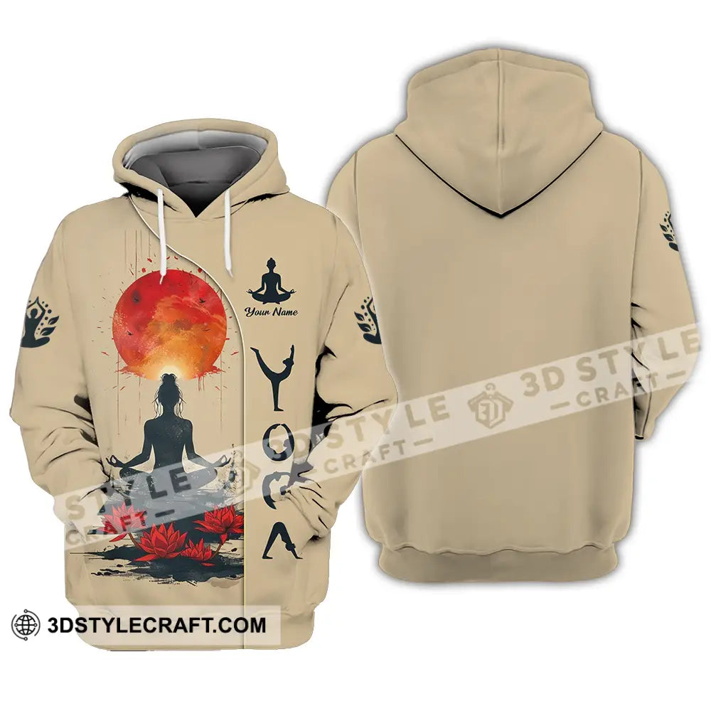 Unisex Shirt - Custom Yoga 3D Shirt Hoodie / S T-shirt