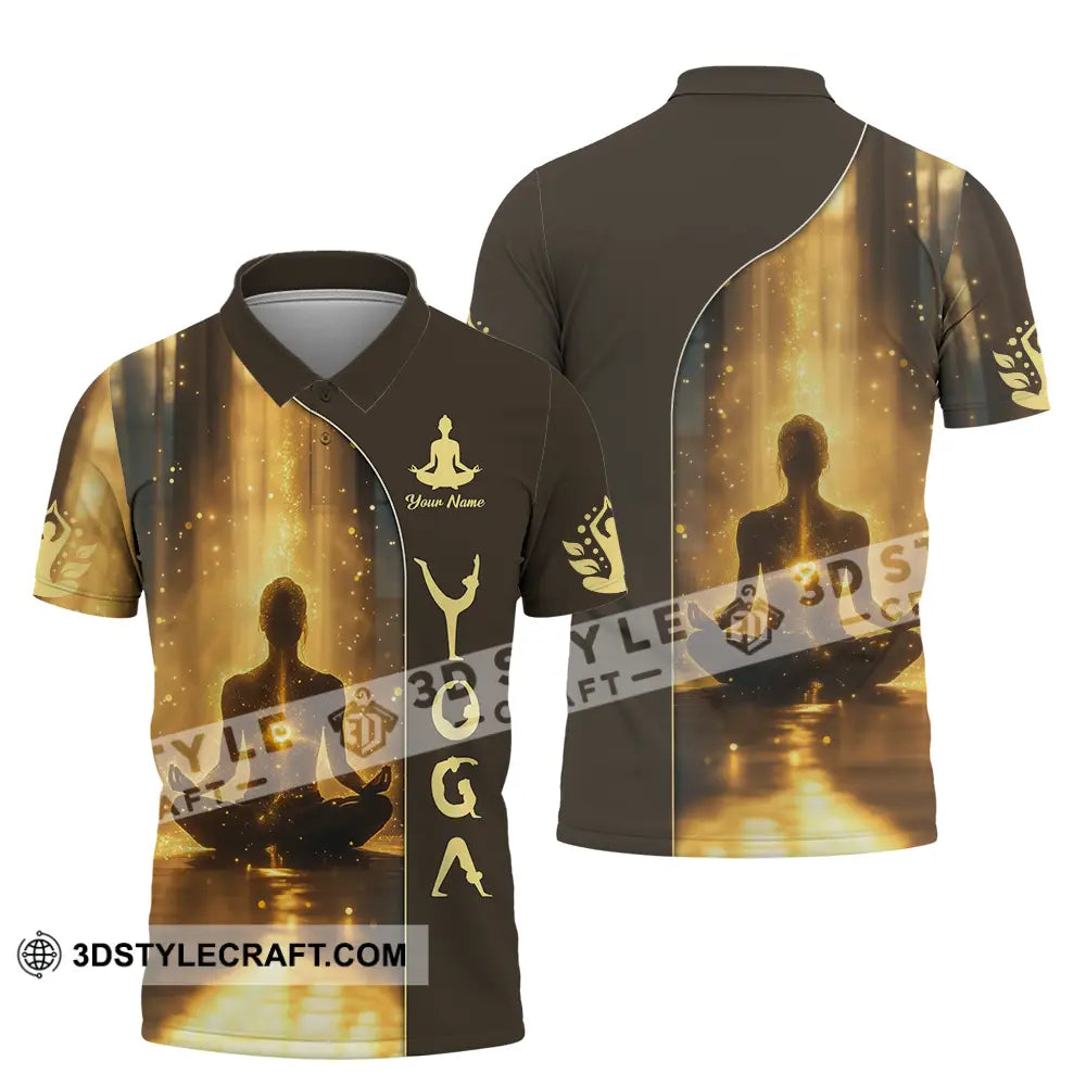 Unisex Shirt - Custom Yoga 3D Shirt Polo Shirt / S T-shirt
