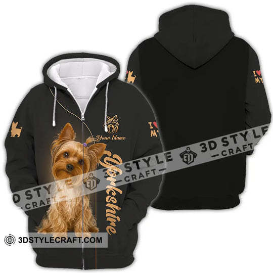 Unisex Shirt - Custom Yorkshire Terrier Shirt style option 4