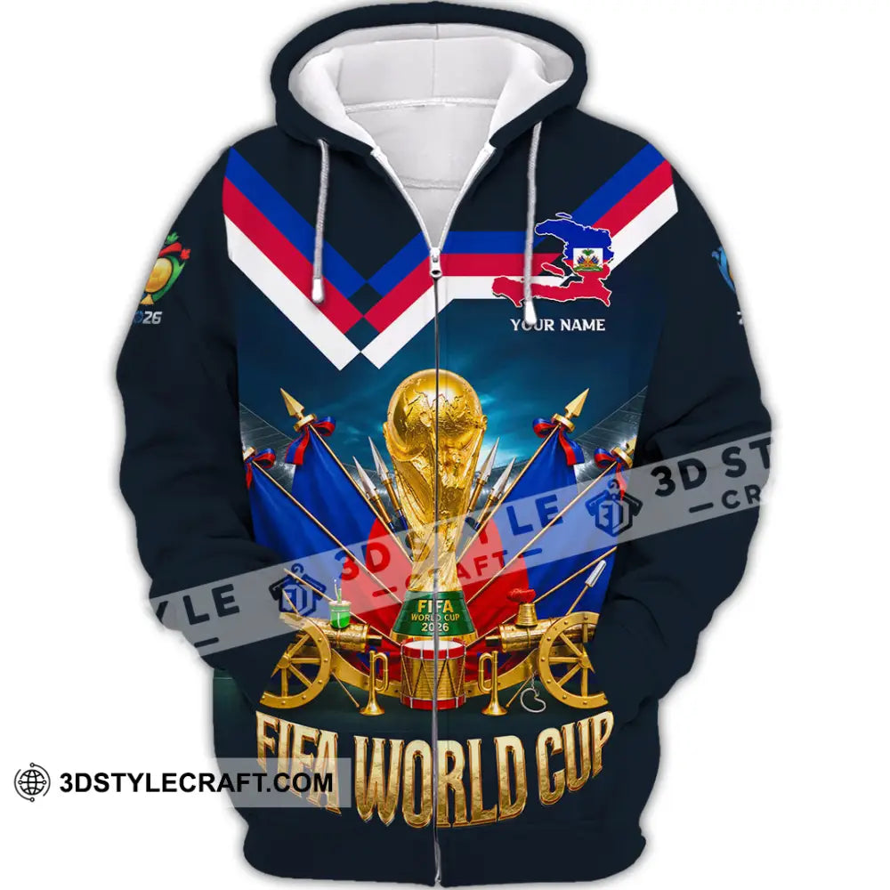 Unisex Shirt - Custom World Cup 2026 Shirt - Zipper Hoodie / S - T-shirt