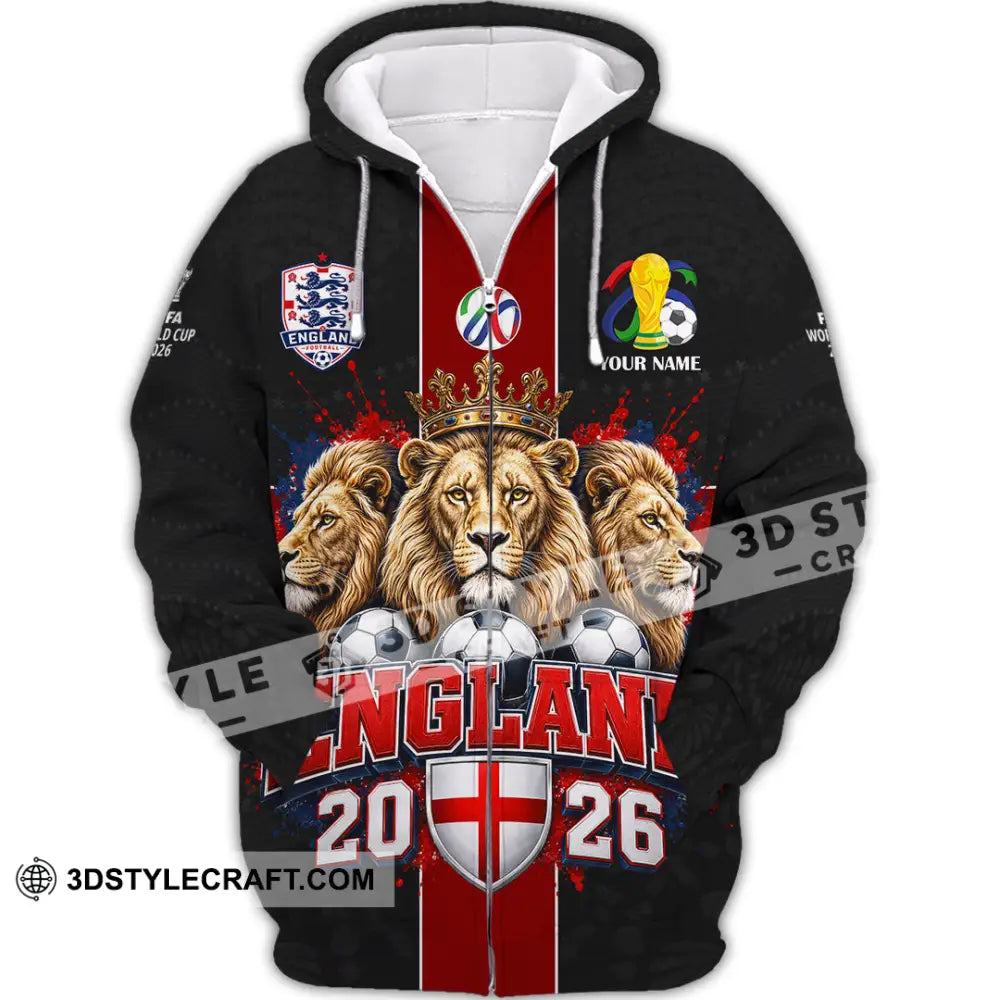 Unisex Shirt - Custom World Cup 2026 Shirt - Zipper Hoodie / S - T-shirt