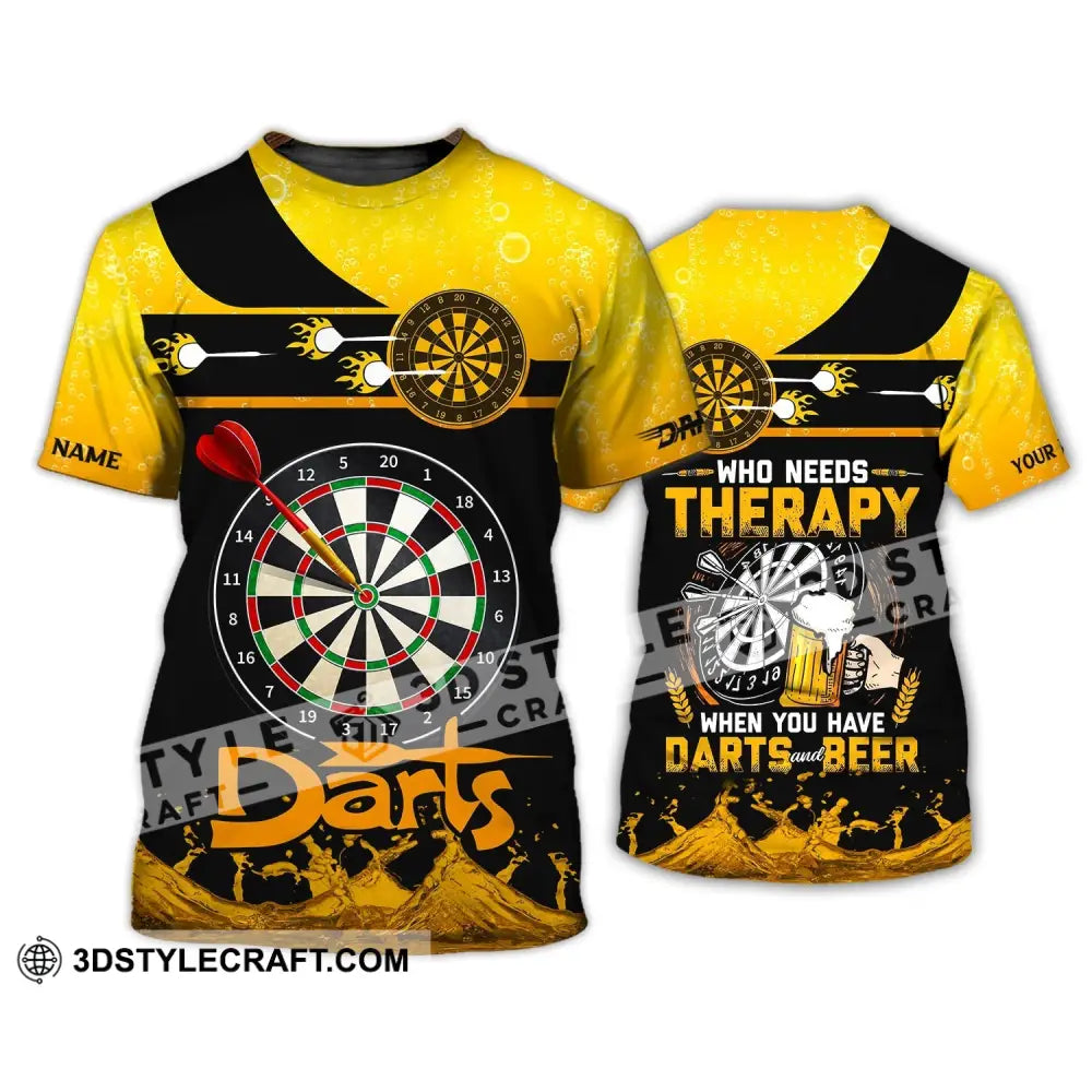 Unisex Shirt Darts Beer Custom Polo Hoodie Team T-Shirt Gift For Players / S