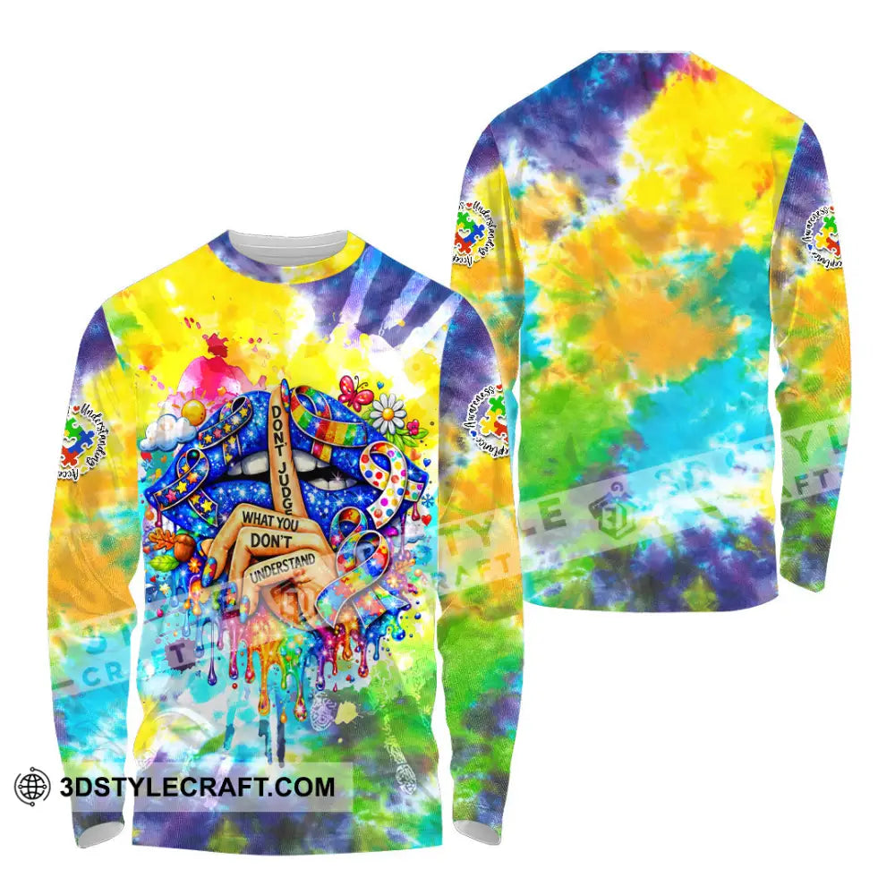 Unisex Shirt - Don’t Judge What You Don’t Understand 3D Shirt Long Sleeve Shirt / S T-shirt
