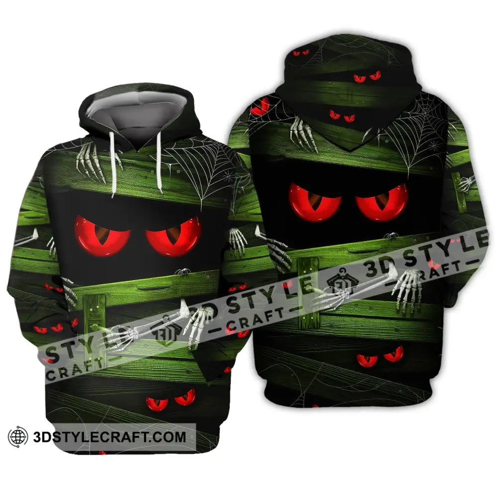 Unisex Shirt Halloween Monster Hoodie For / S T-Shirt