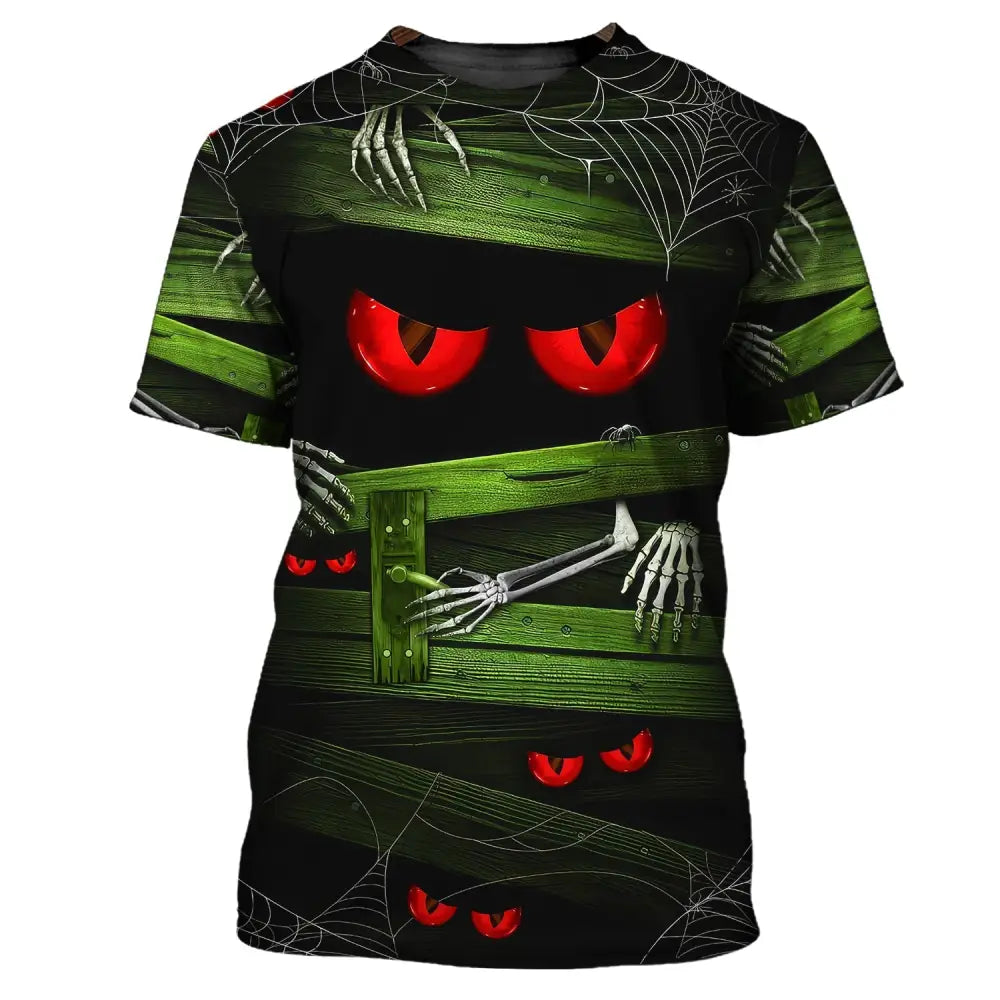 Unisex Shirt Halloween Monster Hoodie For T-Shirt / S