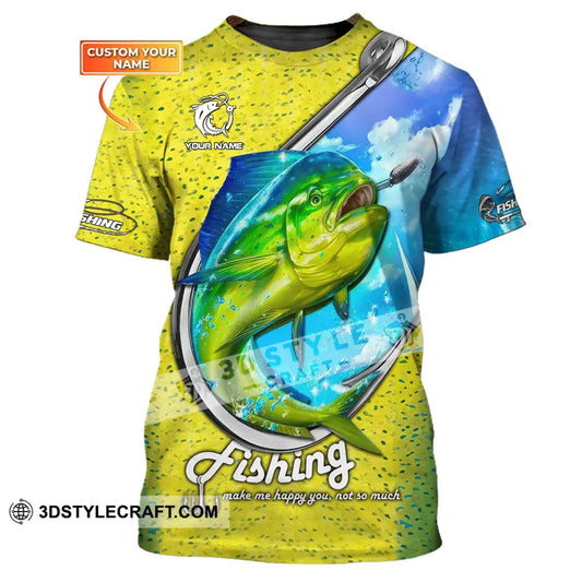 Unisex Shirt Mahi Fishing Hoodie Gift T-Shirt / S