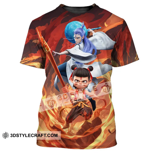 Unisex Shirt - Nezha And Ao Bing Shirt style option 1