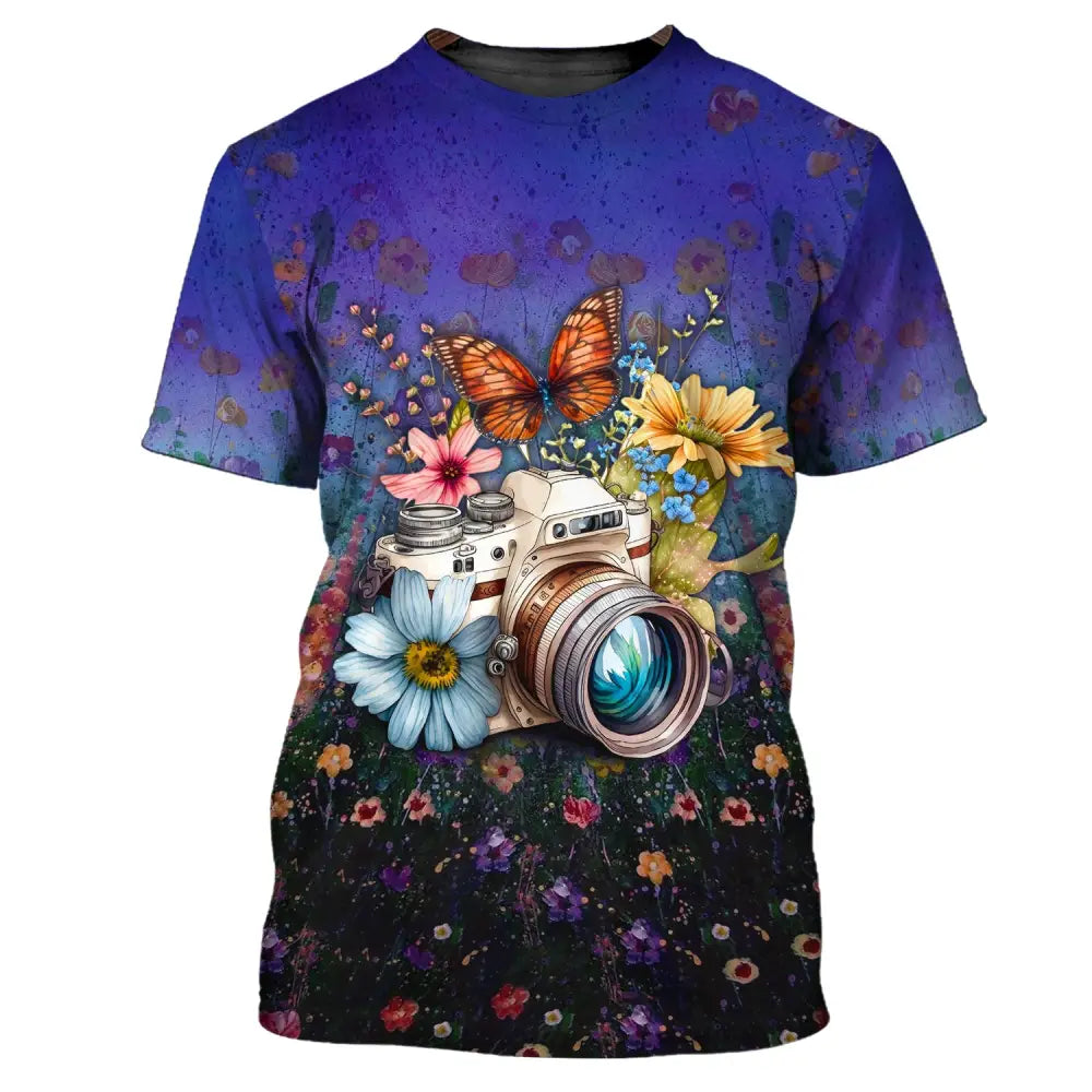 Unisex Shirt Photographer Hoodie T-Shirt For Photographers T-Shirt / S