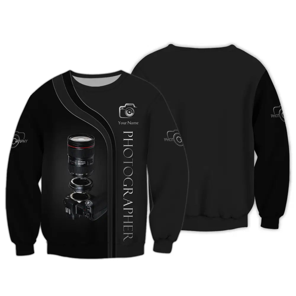 Unisex Shirt Photographer T-Shirt For Photographers Long Sleeve / S T-Shirt