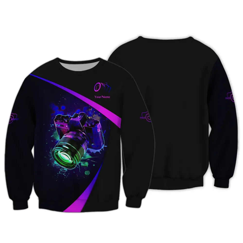 Unisex Shirt Photographer T-Shirt For Photographers Long Sleeve / S T-Shirt
