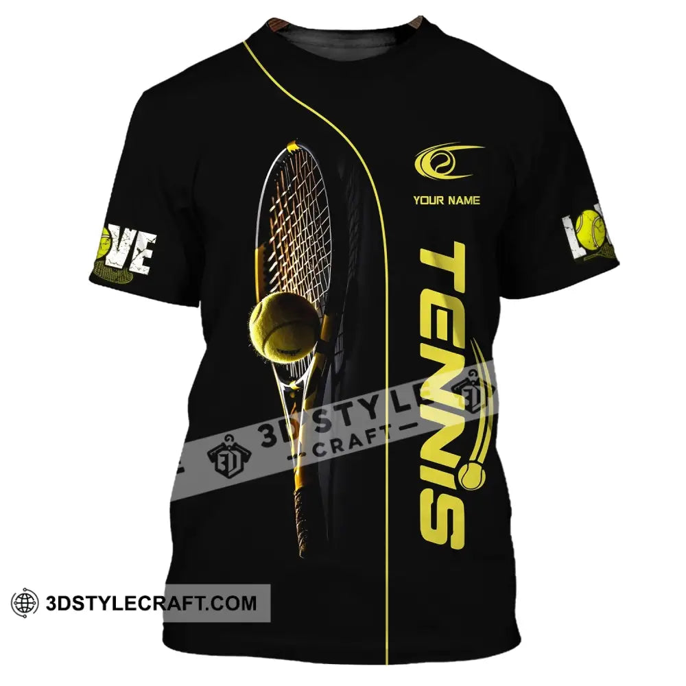 Unisex Shirt Tennis Love T-Shirt Lover Gift Player Apparel / S