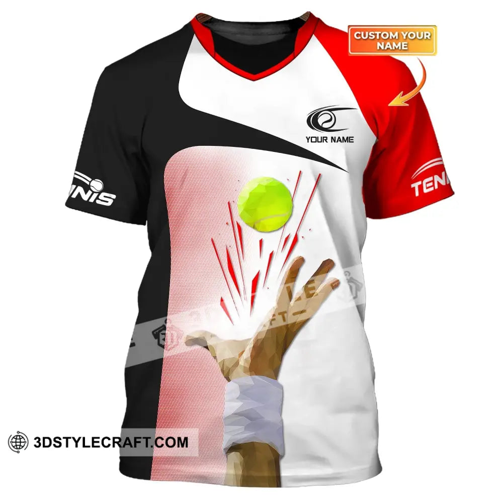 Unisex Shirt Tennis T-Shirt Polo Lover Gift Player Apparel / S