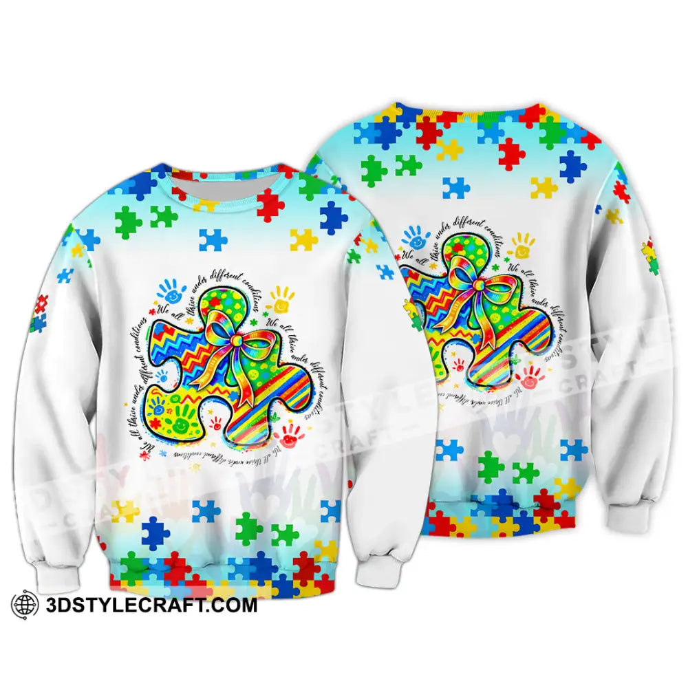 Unisex Shirt - We All Thrive Under Different Conditions 3D Shirt Long Sleeve / S T-shirt