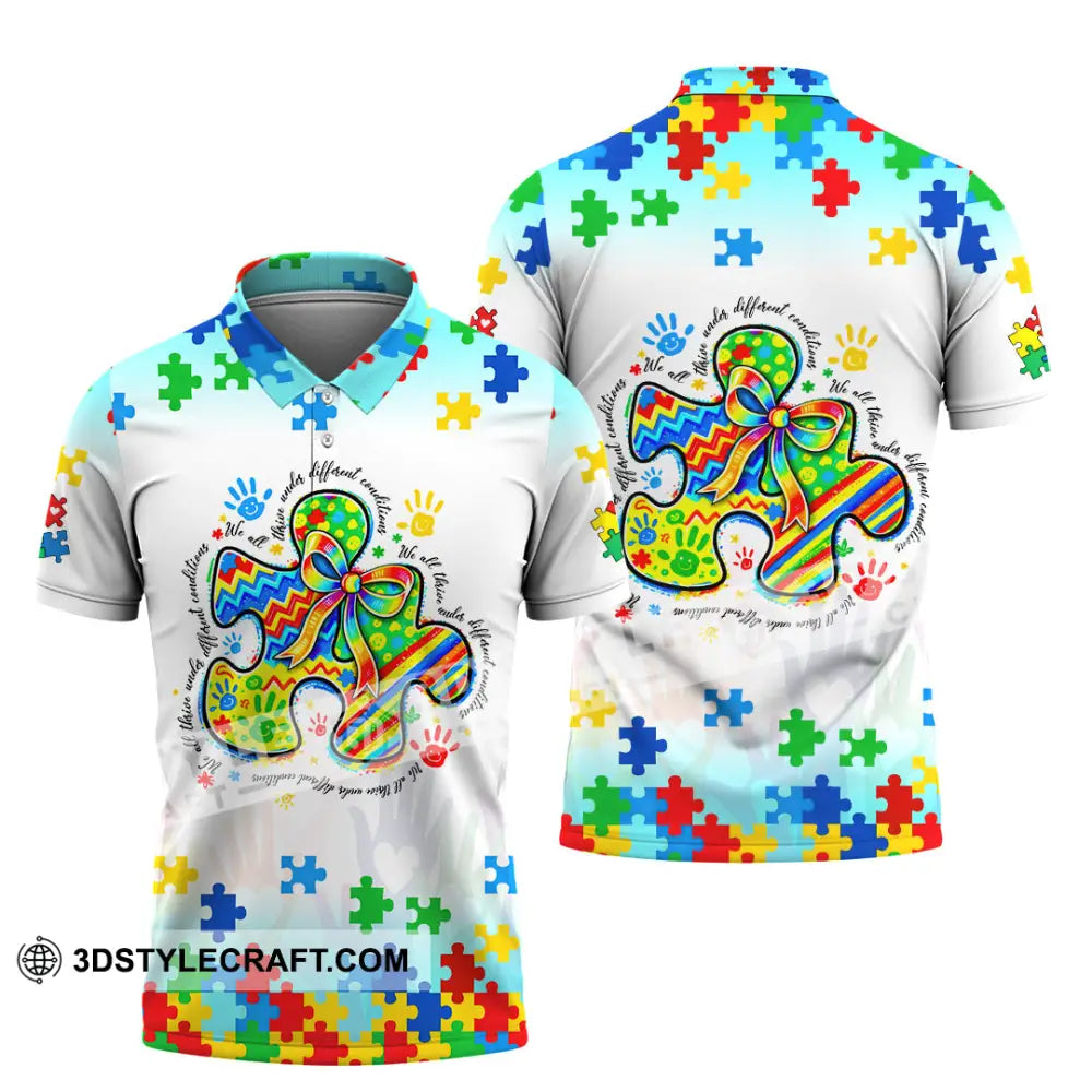 Unisex Shirt - We All Thrive Under Different Conditions 3D Shirt Polo Shirt / S T-shirt