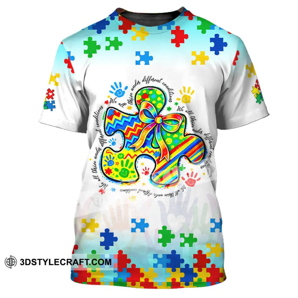 Unisex Shirt - We All Thrive Under Different Conditions 3D Shirt T-Shirt / S T-shirt