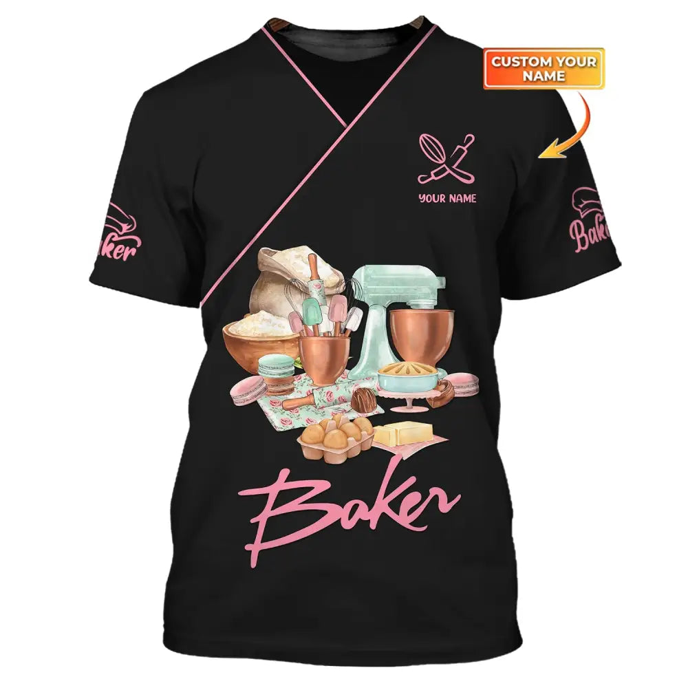 Unisex T-Shirt Baker Shirt Hoodie Baking Gift For Lovers / S