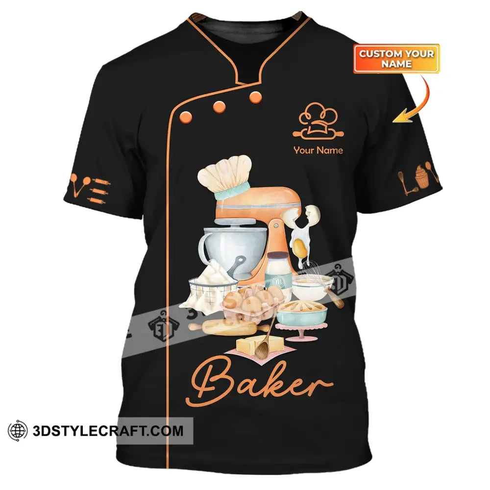 Unisex T-Shirt Baker Shirt Hoodie Baking Gift For Lovers / S