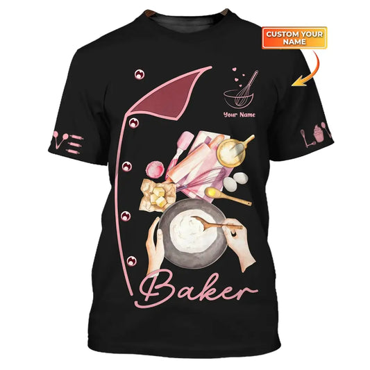 Unisex T-Shirt Baker Shirt Hoodie Baking Gift For Lovers / S