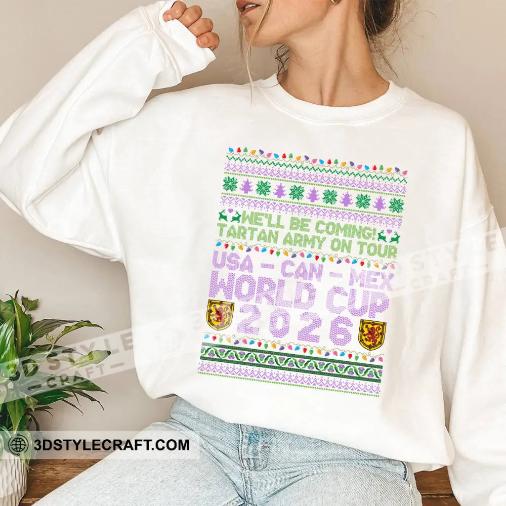 We Will Coming World Cup 2026 - Sweatshirt Sweatshirt / White / S Apparel