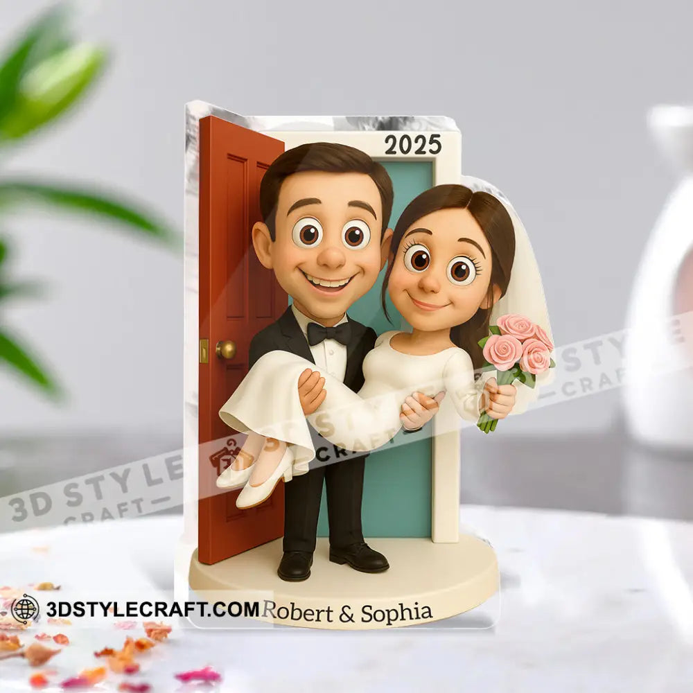 Wedding Home Decor Christmas Ornament Personalized Ornament Ornament