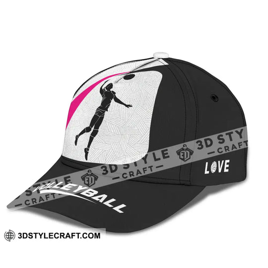Woman Cap, Personalized Volleyball Cap, Volleyball Classic Cap, Volleyball Hat, Gift for Volleyball Lovers style option 3