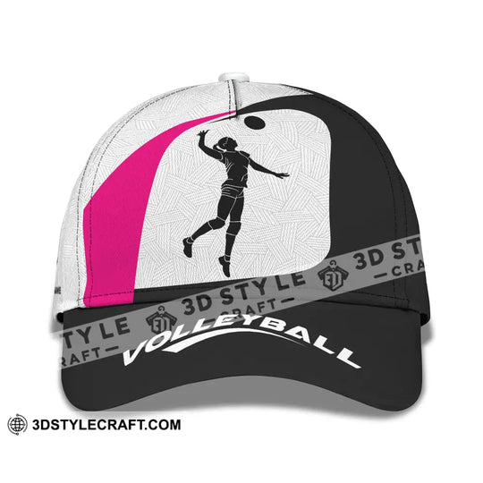 Woman Cap, Personalized Volleyball Cap, Volleyball Classic Cap, Volleyball Hat, Gift for Volleyball Lovers style option 2