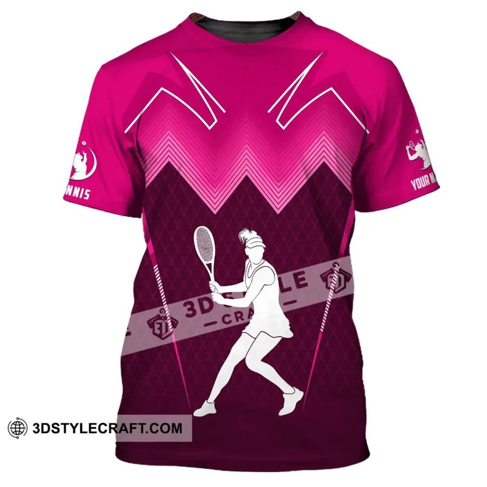 Woman Shirt Tennis Polo T-Shirt Lover Gift Player Apparel / S