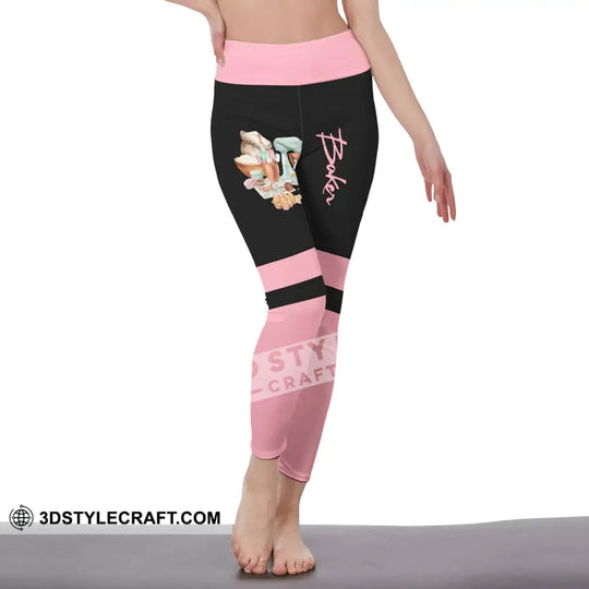 Women Clothing, Baker Sportwear, Baking Gifts, Legging Pants For Women style option 1